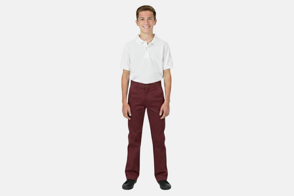 Kids' School Uniform Long Pants - Durable & Comfortable