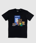 Bust Down Short Sleeve T-Shirt Black