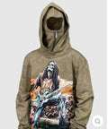 Fear No Art Cropped Hoodie
